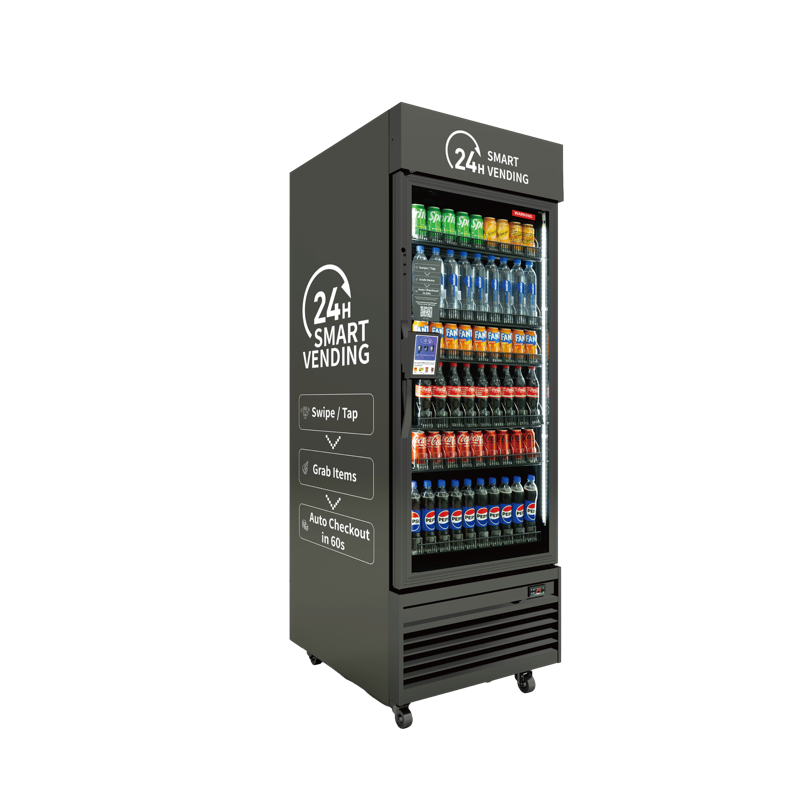 HaHa AI Smart Cooler Max 620 DC-620CT — large 420-item capacity, no screen