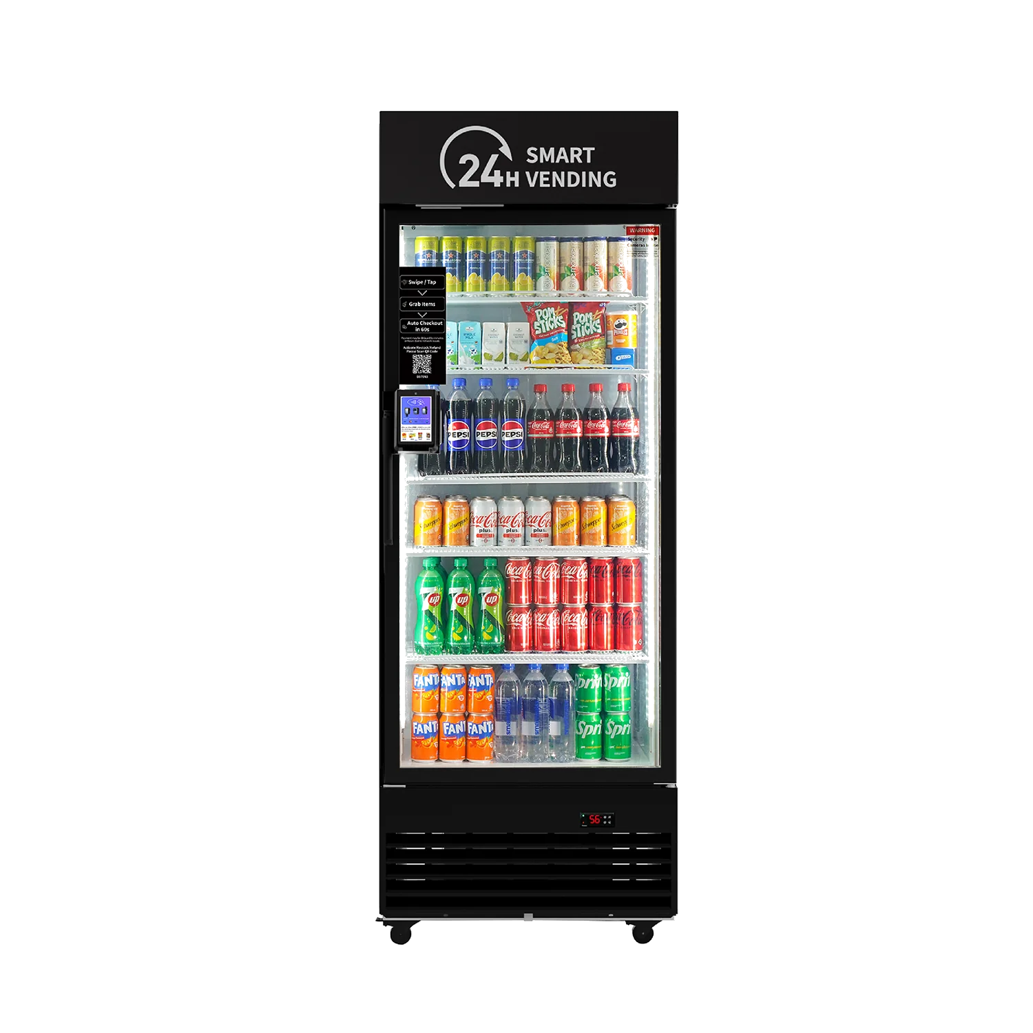 HaHa AI Smart Cooler Plus 440 DC-440D — beverage-focused 324-item capacity