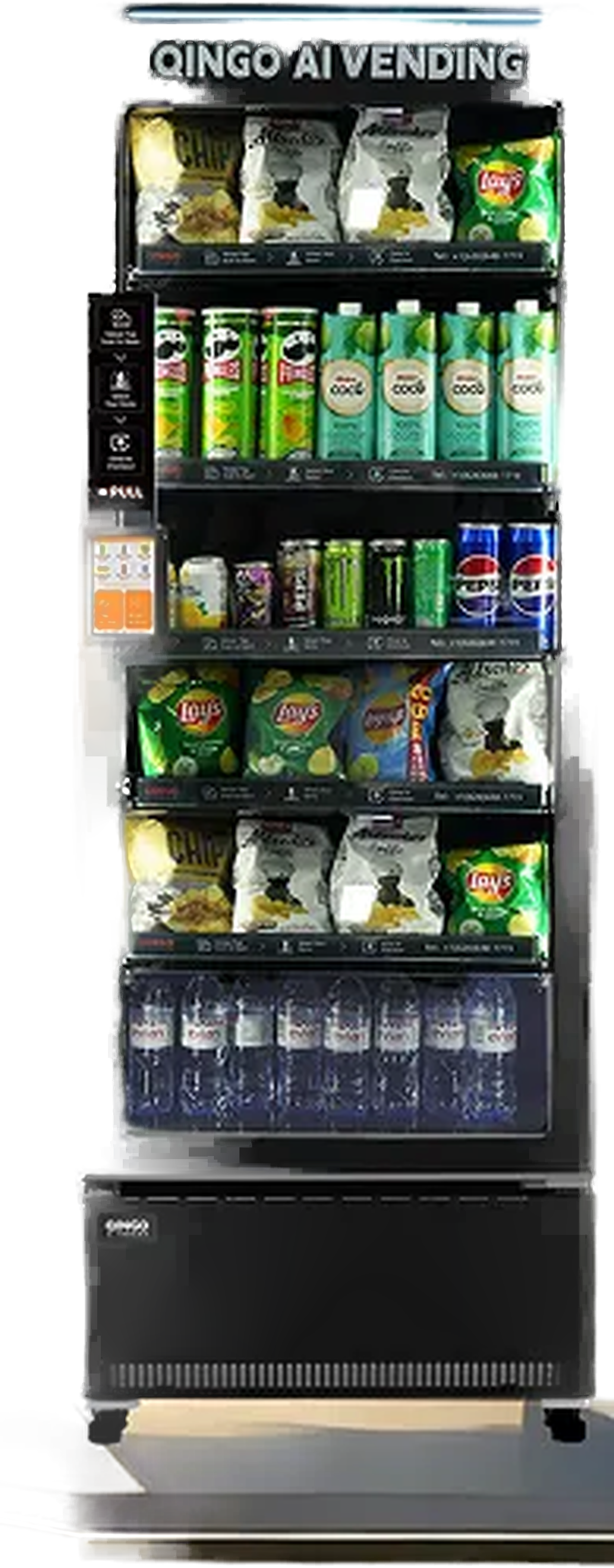 Qingo King 509 Poker Series AI recognition vending machine